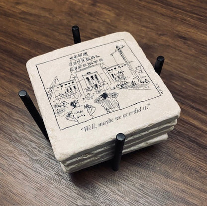 Marble Coaster Set By Art & Stone